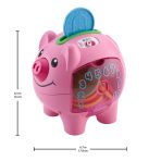 Fisher-Price Laugh & Learn Smart Stages Piggy Bank Baby & Toddler Learning Toy - Image 5