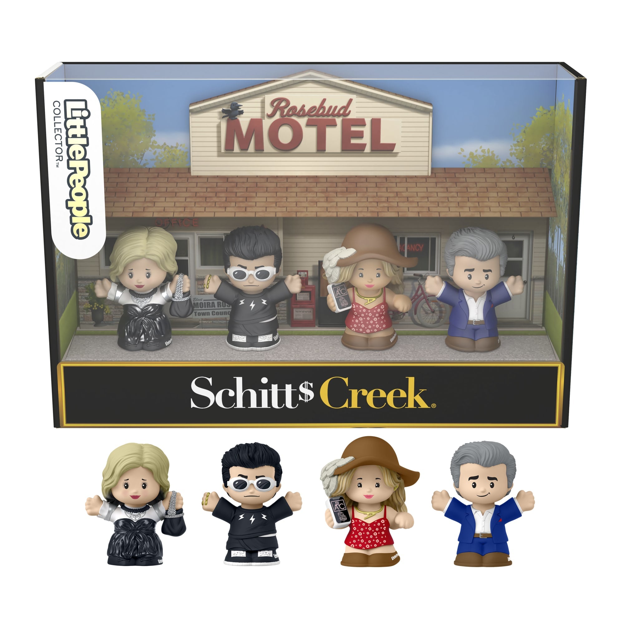 p4scgyecgwetsyk3lget_7e21ba3c-1ca9-4a49-9739-2c46caebbdd1 Fisher-Price® Little People Collector® Schitt'S Creek - Image 1