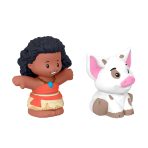 Fisher-Price Little People Princesses Disney Moana et Pua, 2 Fig. - Image 3