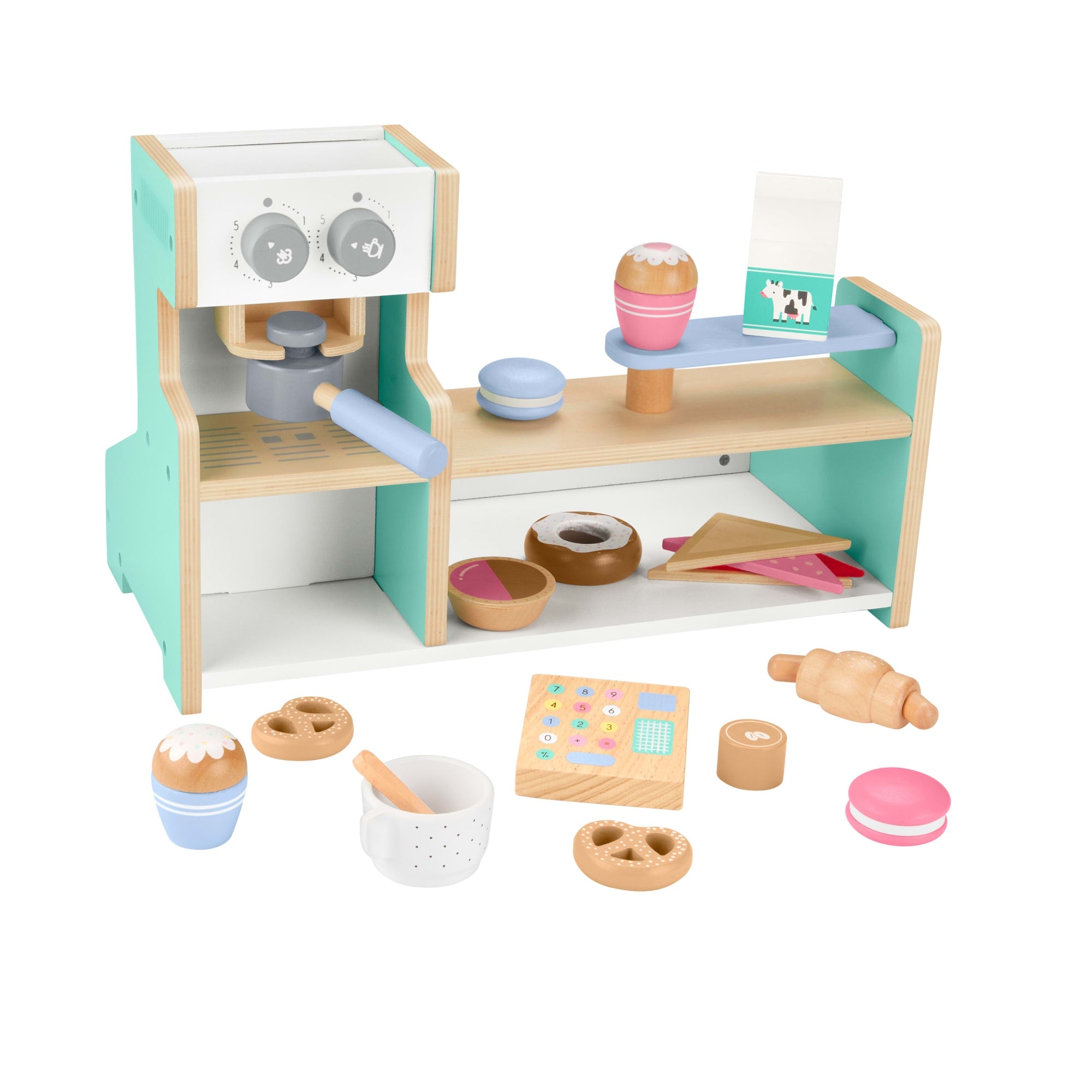 phmkdu2fxwkkcxyxahg6_9f63eef0-a1b3-4424-8247-c7cf7a9f9285 Fisher-Price Wooden Coffee Shop Set For Preschool Pretend Play, 20 Wood Pieces - Image 1
