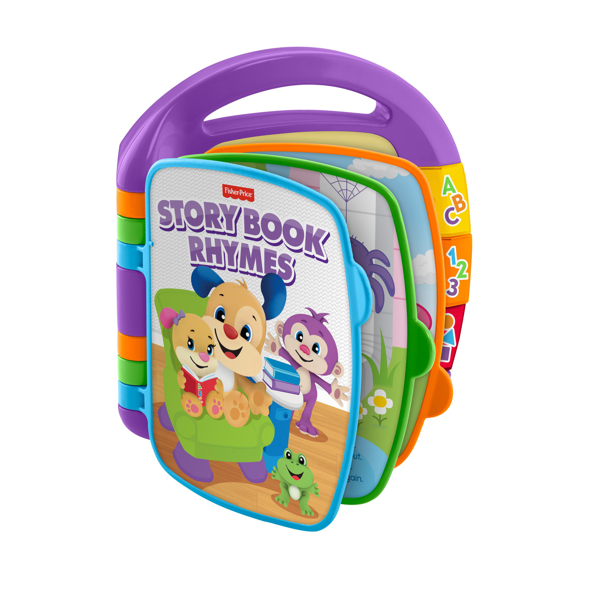 ppvyil1sc9kbgdvrdiry_dd44e897-7596-4cbc-ae78-2ea3b511f02a Fisher-Price Laugh & Learn Storybook Rhymes Musical Electronic Learning Toy For Baby & Toddler - Image 1