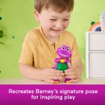 Fisher-Price Barney's World Heart Hands Barney Toy Figure With Music & Lights For Kids - Image 3