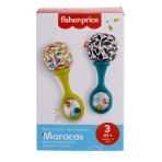 Fisher-Price Rattle 'n Rock Maracas Set Of 2 Baby Rattles, Newborn Toys, Neutral Colors - Image 6