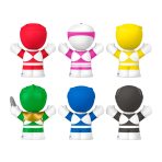 Little People Collector Power Rangers Special Edition Set For Adults & Fans, 6 Figures - Image 6