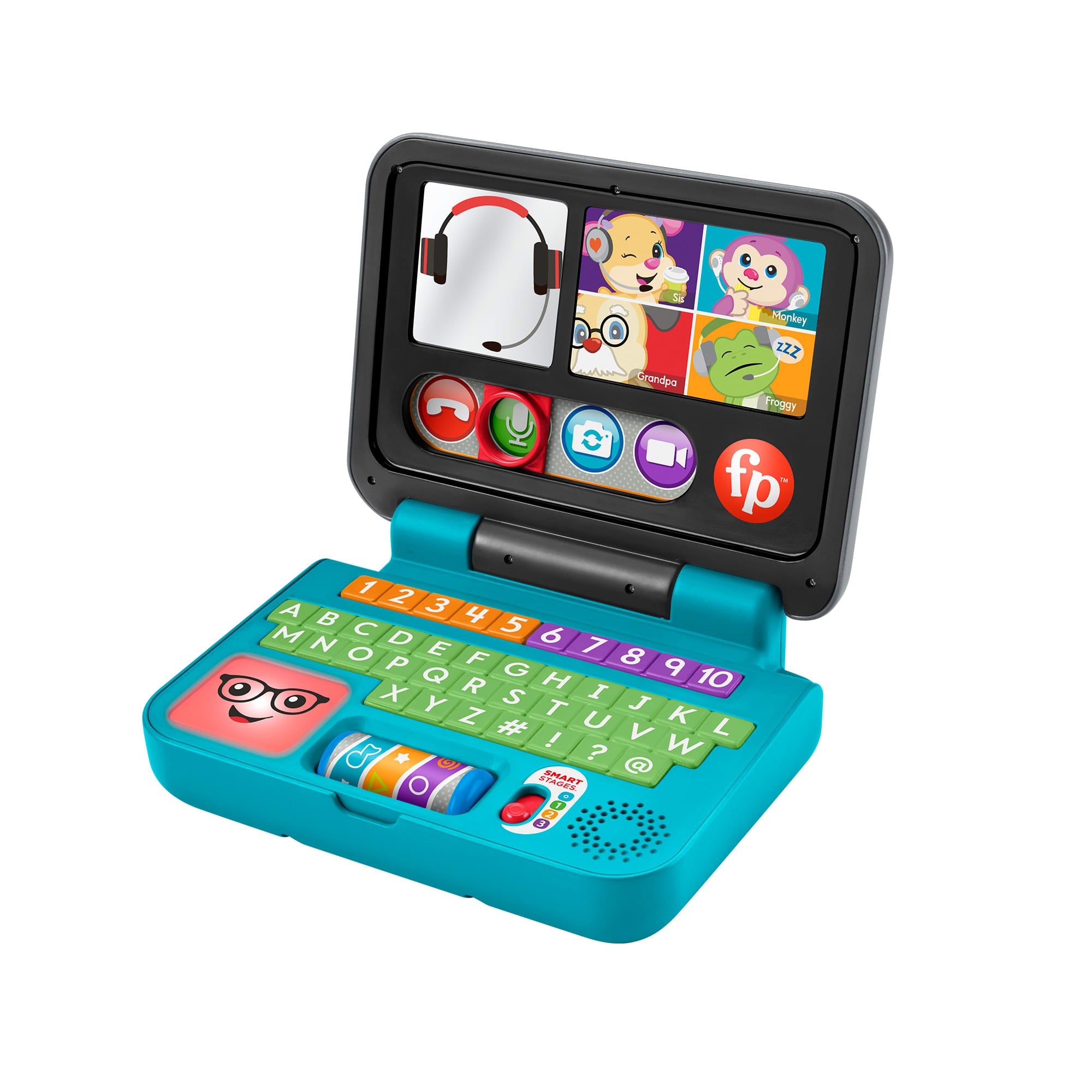 qbvvupltp6oy5dkfu3u5_ca333376-64ad-422b-8b42-3cdd9cc05ea6 Fisher-Price Laugh & Learn Let's Connect Laptop - English Version - Image 1