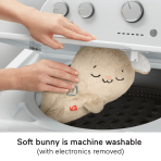 Fisher-Price Soothe & Settle Bunny Plush Baby Toy & Customizable Sound Machine With Motion - Image 5