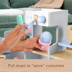 Fisher-Price Wooden Ice Cream Shop Set For Preschool Pretend Play, 18 Wood Pieces - Image 3