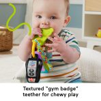 Fisher-Price Laugh & Learn Play & Go Activity Keys Baby & Toddler Musical Learning Toy, Multilanguage Version - Image 4