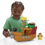 Fisher-Price-Coffret La Forteresse Volante de Bowser Little People