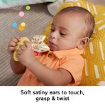 Fisher Price Snuggle Bunny Teether Baby Toy With Fine Motor Activity For Newborns - Image 4