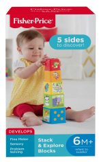 Fisher-Price Stack & Explore Blocks - Image 6