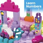 MEGA Bloks First Builders Build 'n Learn Table Block Toy With Storage (30 Pieces) For Toddler - Image 3