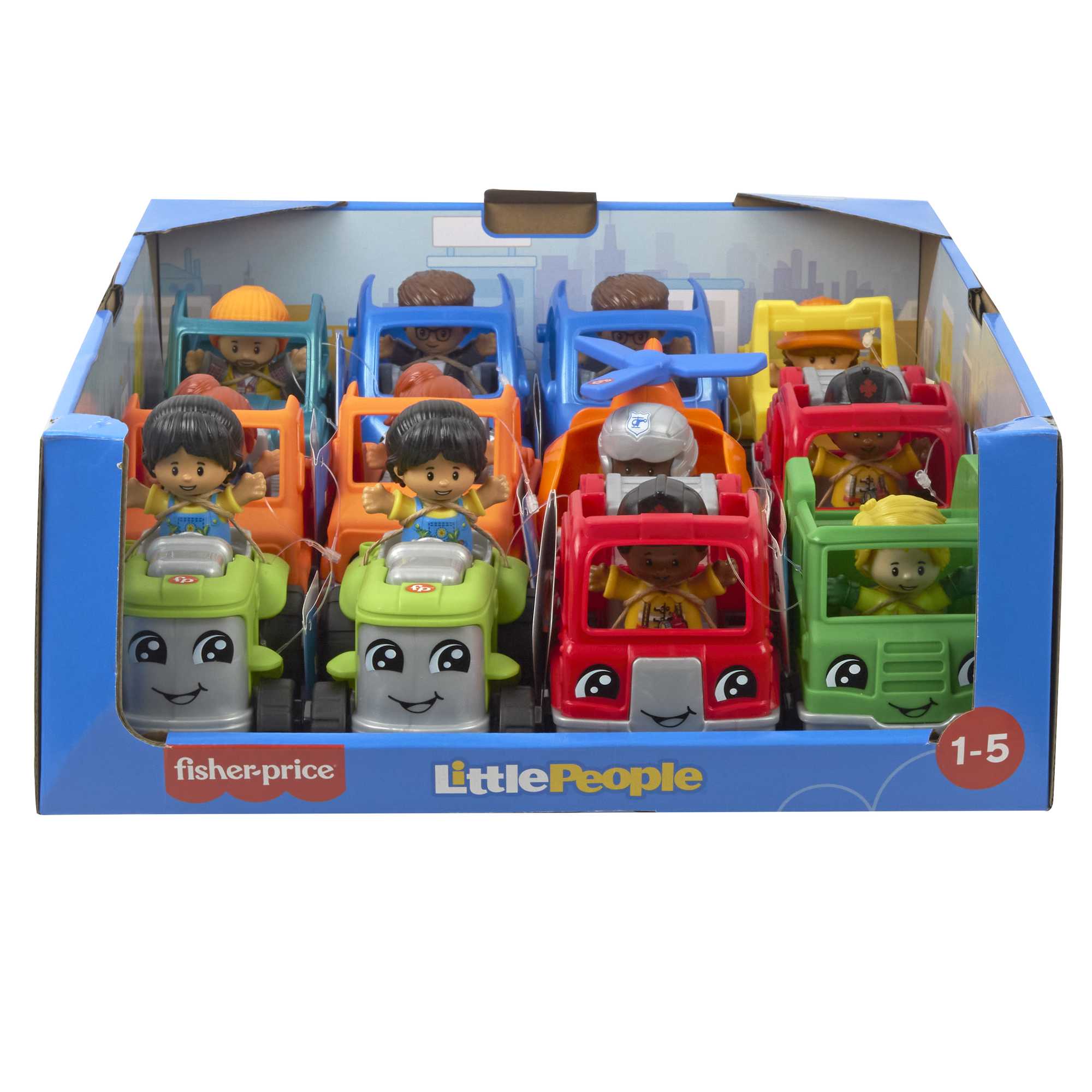 rbnkyryazub6xrzbynfh Fisher-Price Little People Toy Vehicle & Figure Set Collection For Toddlers, Style May Vary - Image 1
