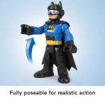 Imaginext DC Super Friends Batman Figure, 10-inch Poseable Preschool Toy, Biker Blue - Image 3