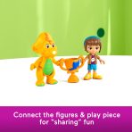Fisher-Price Barney's World Barney's Friend Mel & Billy Dino Figure Set For Kids, 3 Toys - Image 3