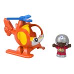 Fisher-Price  Little People  Hélicoptère et Figurine Pilote - Image 3