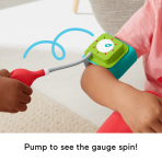 Fisher-Price Medical Kit 7-Piece Doctor Toys Preschool Pretend Play Set For Ages 3+ Years - Image 4