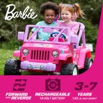 Power Wheels Barbie Jeep Wrangler - Image 2