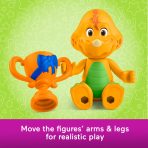 Fisher-Price Barney's World Barney's Friend Mel & Billy Dino Figure Set For Kids, 3 Toys - Image 4