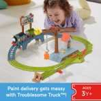 Thomas & Friends Paint Delivery Motorized Train And Track Set For Preschool Kids - Image 2