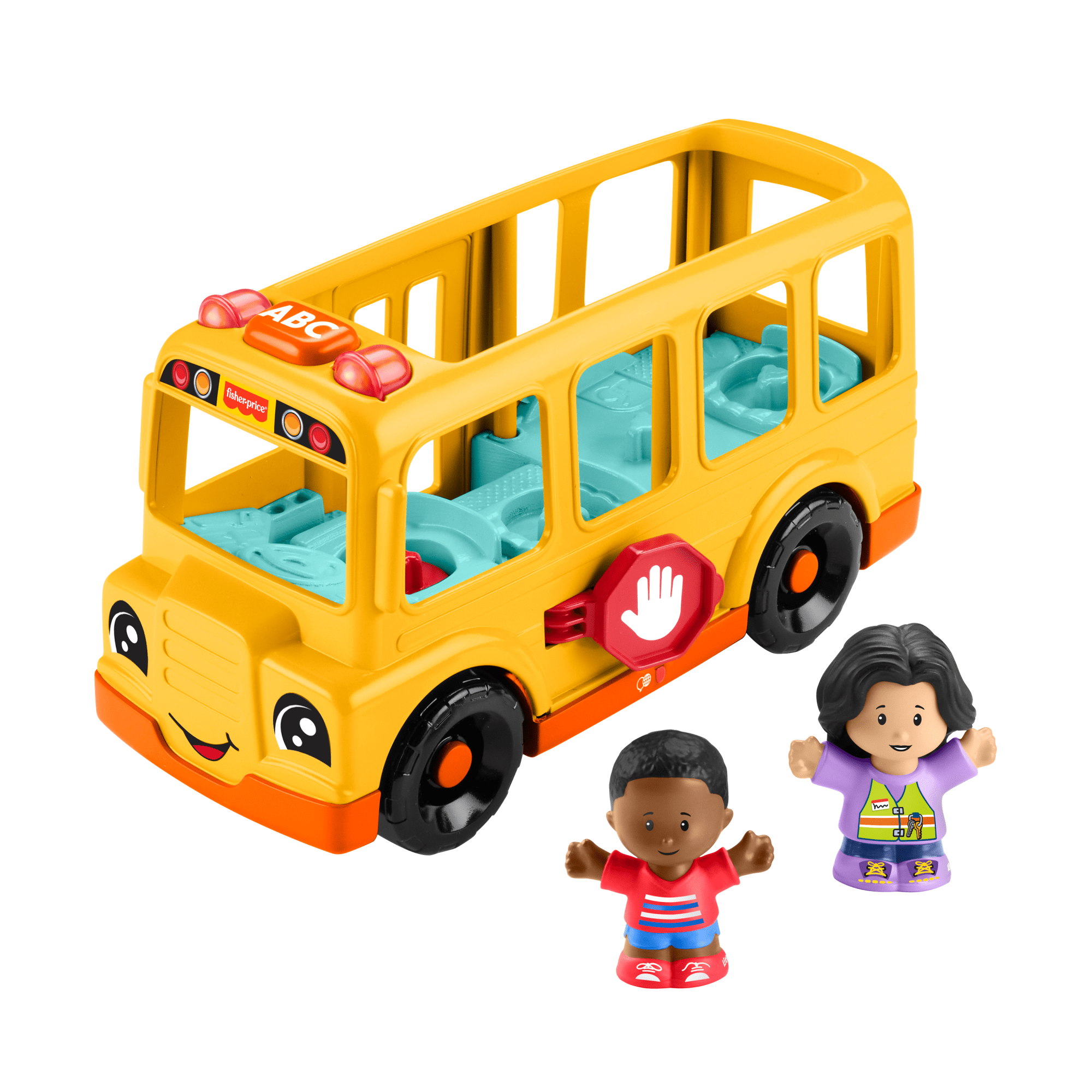 sbnodtkymosbhju3sjl7_818ae458-80da-4c1f-9f39-673f9f9e80ec Fisher-Price Little People Autobus Scolaire, Musical, Multilingue - Image 1