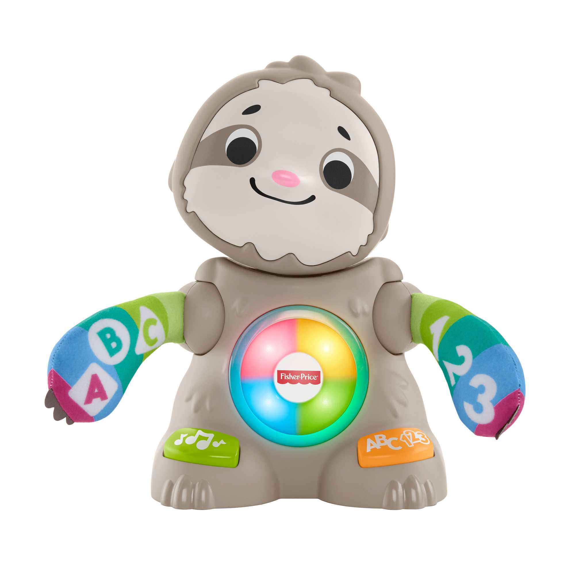 sdrsx2fpcbl8qqqapueo_65762ed0-2de9-4caa-8706-7114138af497 Fisher-Price Linkimals Smooth Moves Sloth - French Version - Image 1