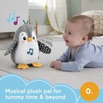 Fisher-Price Plush Tummy Time Toy, Flap & Wobble Penguin, Newborn Musical Toy - Image 2