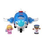 Fisher-Price Little People L'Avion de L'Amitié Version Anglaise et Française - Image 5