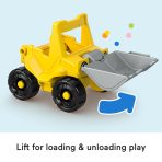 Fisher-Price Little People Bulldozer Construction Toy & Figure Set For Toddlers, 2 Pieces - Image 3