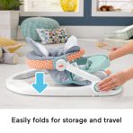 Fisher-Price Sit-Me-Up Floor Seat Portable Baby Chair With Snack Tray & Toys, Penguin Island - Image 3