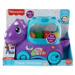 Fisher-Price Poppin' Triceratops Dinosaur Interactive Musical Learning Toy For Toddlers, 4 Balls - Image 6