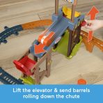 Thomas & Friends Diesel's Lift & Load Construction Set, Motorized Toy Train With Track & Cargo - Image 3