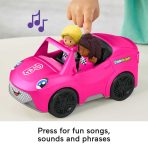 Barbie Convertible Vehicle And Figure Set By Little People - Image 3