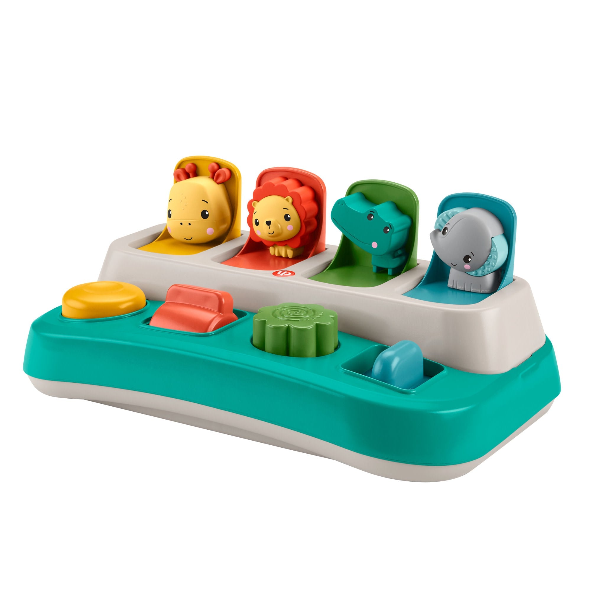 tftrtfd3alladbwoytsc Fisher-Price Busy Buddies Pop-Up Infant Fine Motor Toy For Ages 9+ Months - Image 1