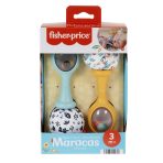 Fisher-Price Baby Rattle 'n Rock Maracas Toys, Set Of 2 For infants 3+ Months, High Contrast - Image 6