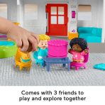 Little People Toddler Learning Toy, Playset With Figures And Music, Friends Together Play House - Image 5