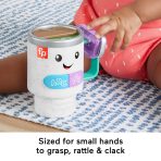 Fisher-Price Laugh & Learn Wake Up & Learn Coffee Mug Baby & Toddler Toy With Music & Lights - Image 5