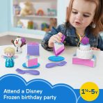 Disney Frozen Elsa & Olaf's Party Little People Toddler Playset With Figures, 12 Pieces - Image 2