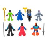 Imaginext DC Super Friends Deluxe Figure Pack Batman Toys For Preschool Kids, 9 Pieces - Image 5