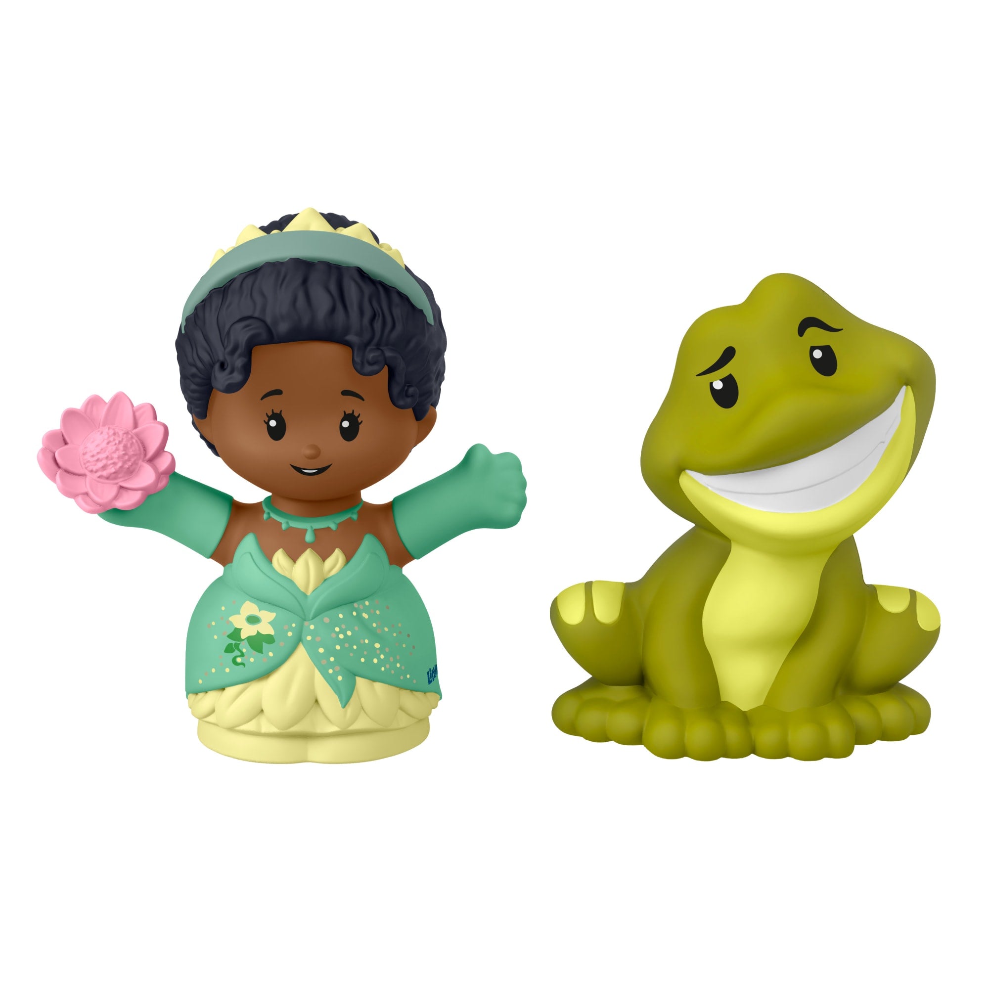 umrp86aavpqpvcmvyear_cc7017e9-f2a4-4562-86b6-ffac0e48ae34 Disney Princess Tiana & Naveen Little People Toddler Figure Set, 2 Pieces - Image 1