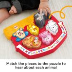 Fisher-Price Laugh & Learn Farm Animal Puzzle Shape Sorting Baby Toy With Music & Sounds - Image 4