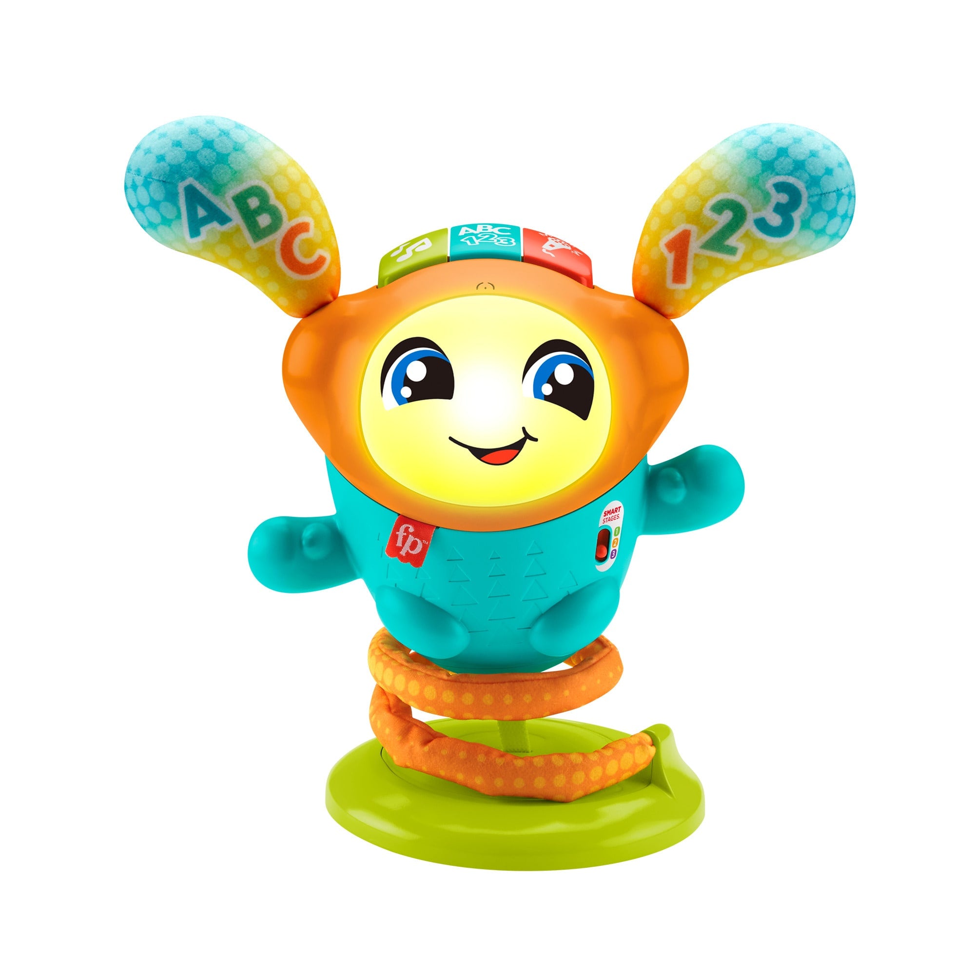 uydbqynuzbryltveqosn_59b17ea2-c44d-447a-95dc-cb79d137c704 Fisher-Price DJ Bouncin' Beats Electronic Baby & Toddler Learning Toy, Multilanguage Version - Image 1