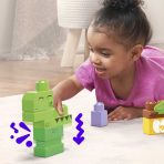 MEGA Bloks Squeak 'n Chomp Dinos Sensory Building Toys For Toddlers 1-3 (24 Pcs) - Image 5