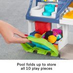 Fisher-Price Little People Friends Together Play House Toddler Learning Playset, 10 Pieces - Image 5