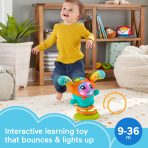 Fisher-Price DJ Bouncin' Beats Electronic Baby & Toddler Learning Toy, Multilanguage Version - Image 2