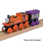 Fisher-Price Thomas & Friends Wooden Railway Nia Engine And Cargo Car - Image 4