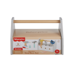 Fisher-Price Wooden Tool Box Set For Preschool Pretend Play, 9 Wood Pieces - Image 6