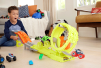 Hot Wheels Monster Trucks Power Smashers Charge & Chase Challenge Track Set - Image 6
