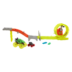 Hot Wheels Monster Trucks Power Smashers Charge & Chase Challenge Track Set