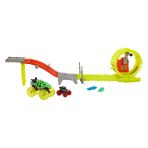 Hot Wheels Monster Trucks Power Smashers Charge & Chase Challenge Track Set - Image 4